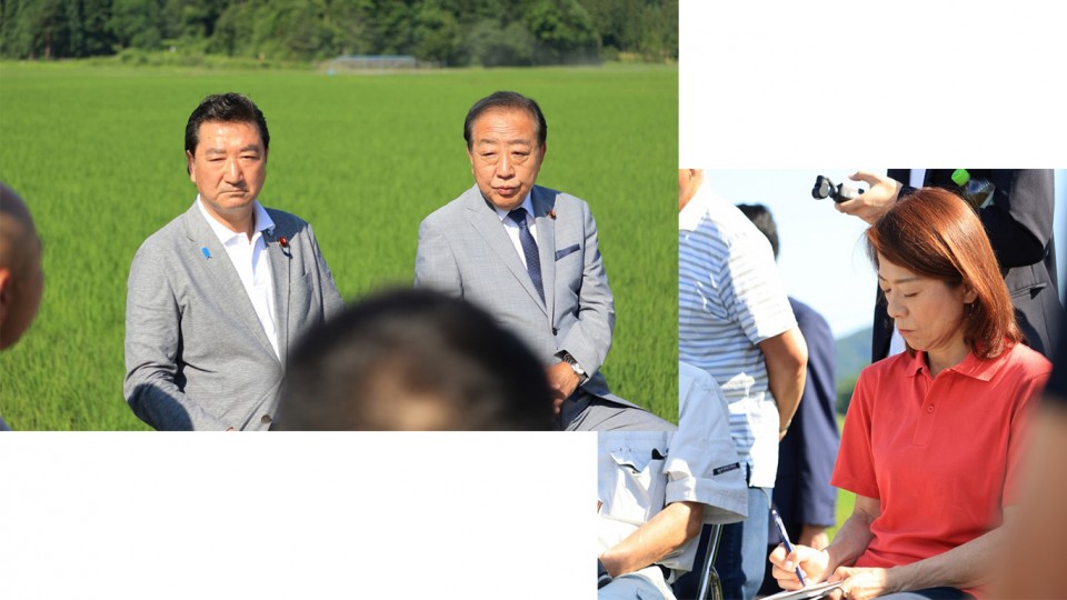 農業現場で急速に活用が進む、農薬や肥料の散布用ドローン。 その操縦には「機種ごと」に免許(飛行技能証明)が必要になるとの説明を受けました。 青森 2.jpg