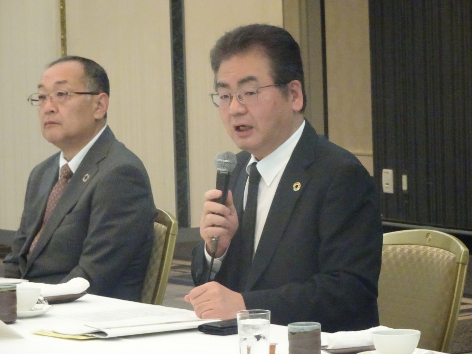 日本生協連 土屋代表理事会長 土屋会長.JPG