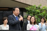 【品川】「（看護や介護の）現場が分かる候補を都政に」野田代表がひがしゆき候補を大井町で応援