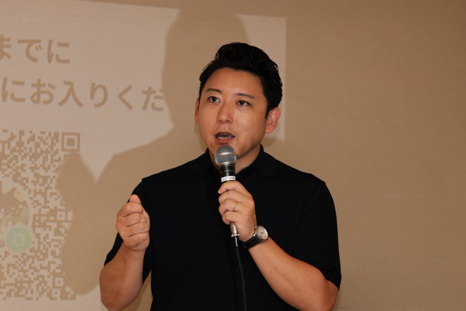 20260904【青年局】東京都連青年局のキックオフイベントで話す関口健太郎東京都議