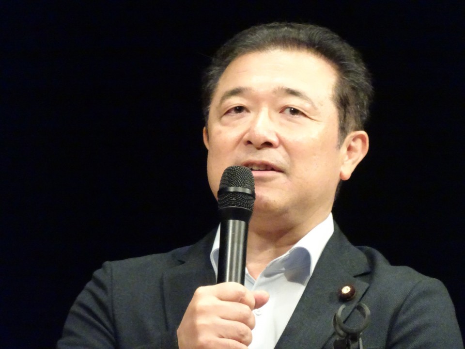 20260915 「2026全国高齢者集会」で森本真治選挙対策委員長があいさつ