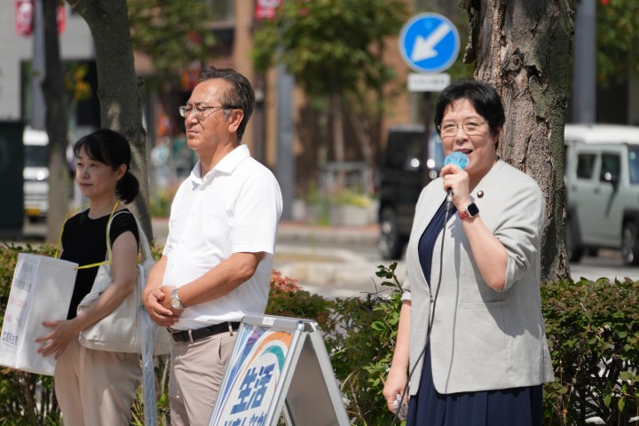 20260820「生活どまんなか全国キャンペーン」札幌街頭演説