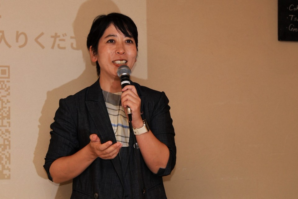 20260904【青年局】東京都連青年局のキックオフイベントで話す山内佳菜子参院議員