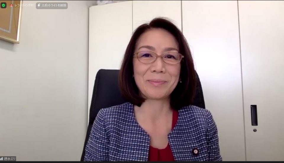 徳永エリ ジェンダー平等推進本部長 Tokunaga.png