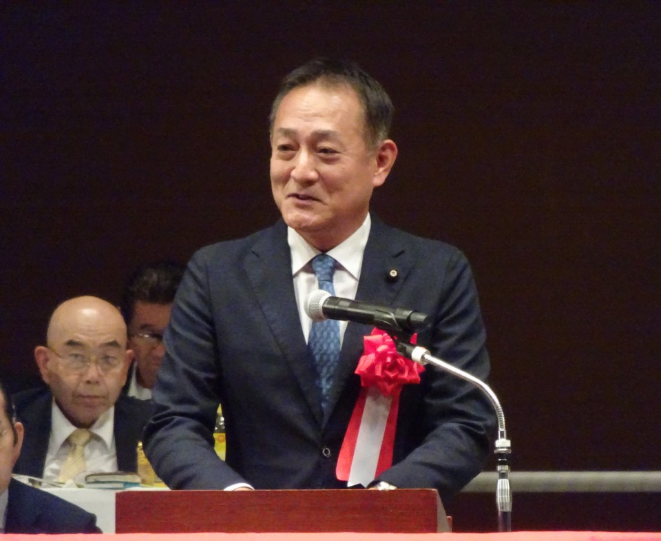全建総連第65回定期大会　斎藤嘉隆