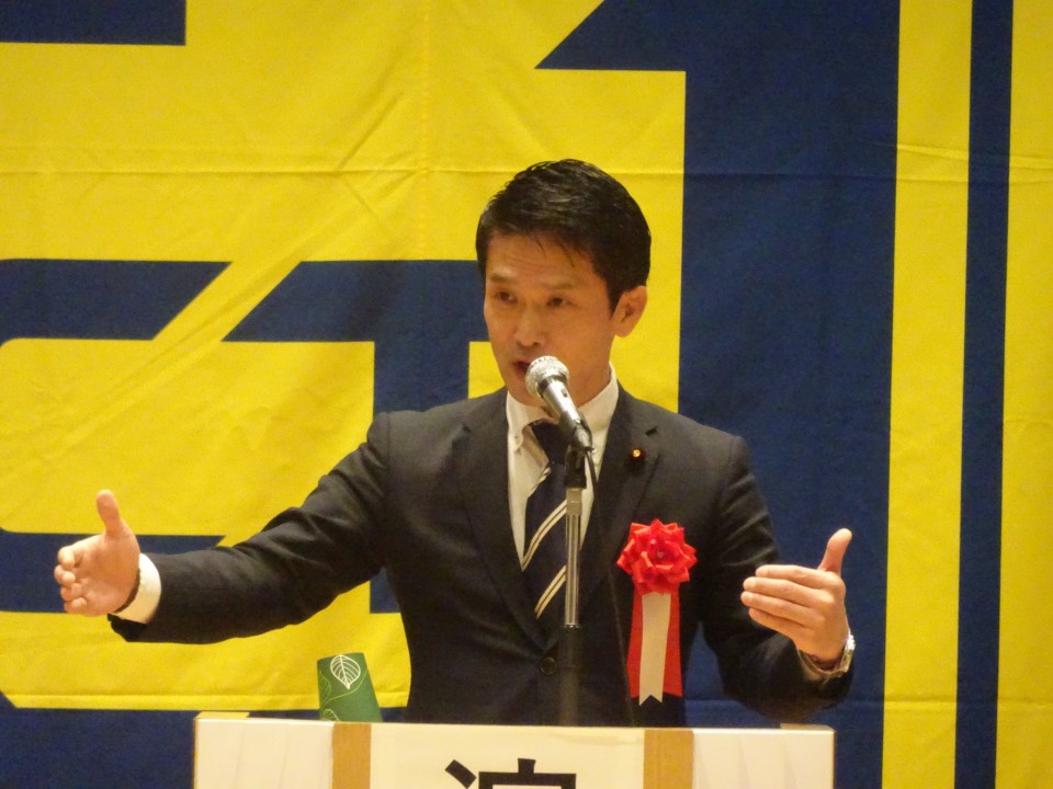 情報労連中央委員会 小川淳也