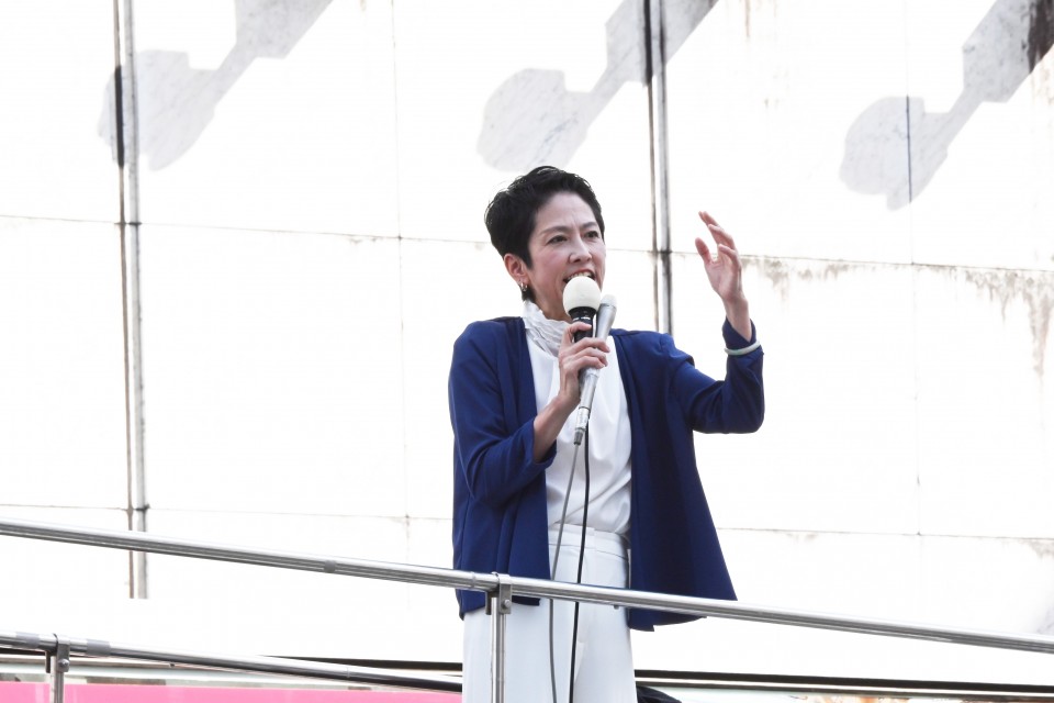 蓮舫 都知事選
