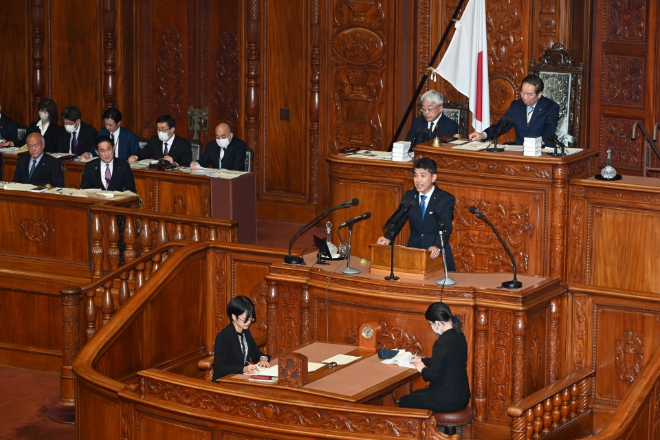 泉健太 衆院本会議