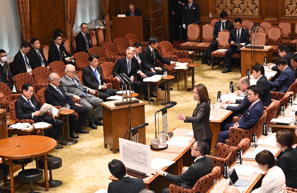 参院予算委員会 徳永エリ