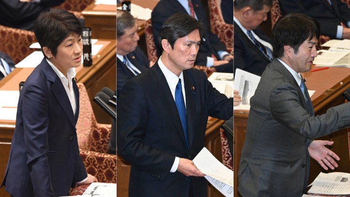 衆院予算委員会　西村智奈美　後藤祐一　奥野総一郎