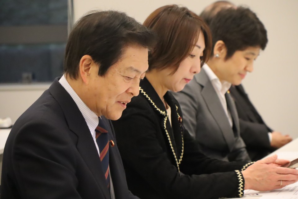 坂本祐之輔 菊田真紀子 西村智奈美