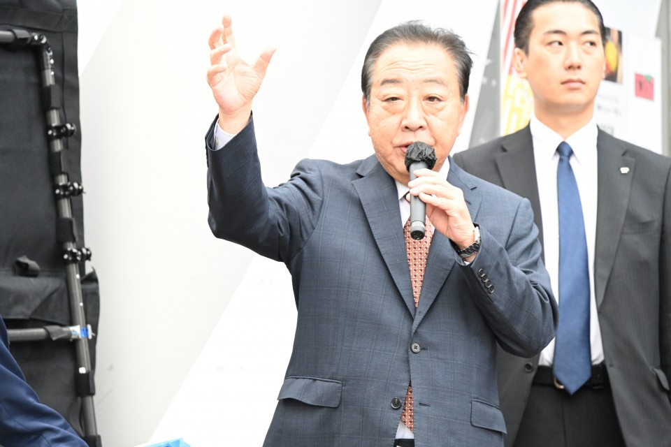 野田佳彦 演説