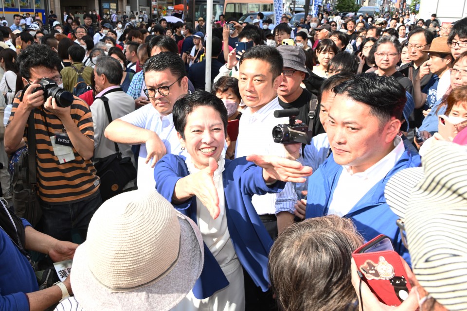 蓮舫 都知事選