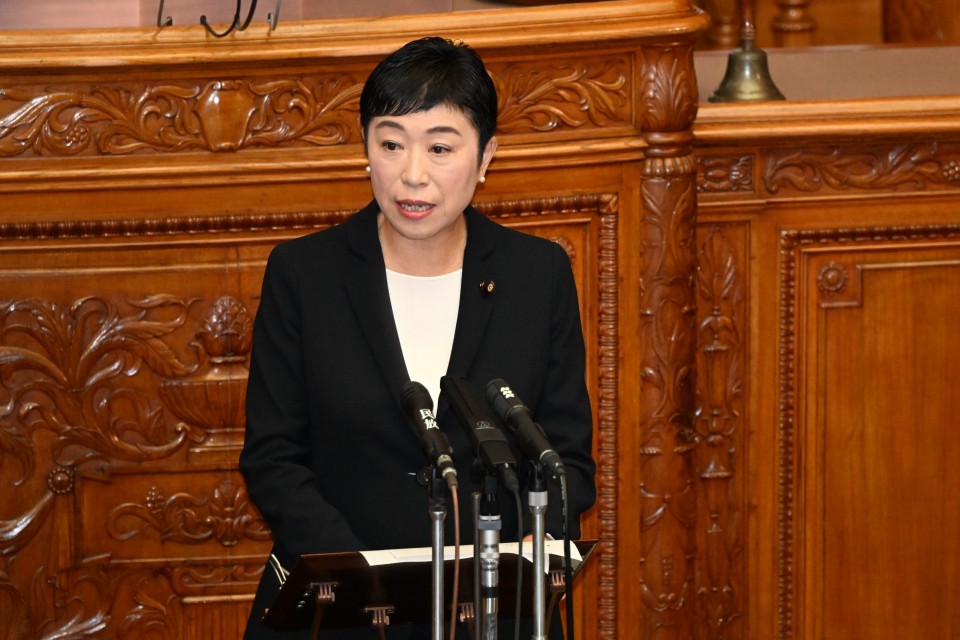 参院本会議 辻元清美