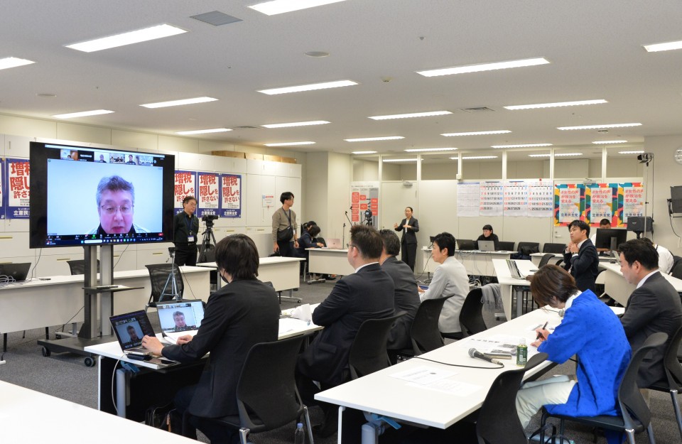 泉健太 渡辺創 辻元清美 令和6年能登半島地震対策本部 つながる本部
