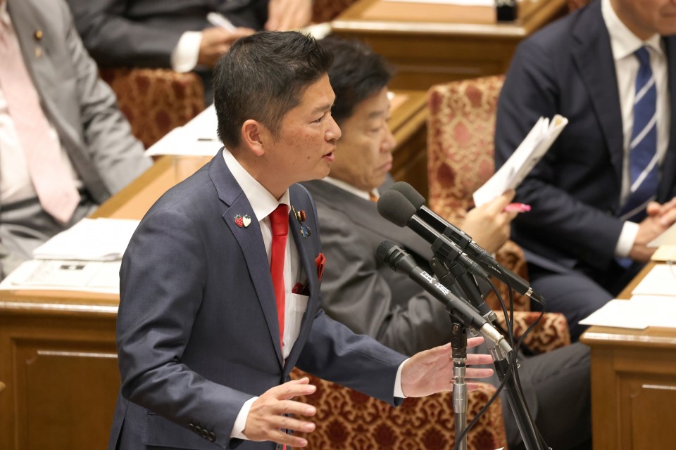 衆院予算委員会 藤岡たかお
