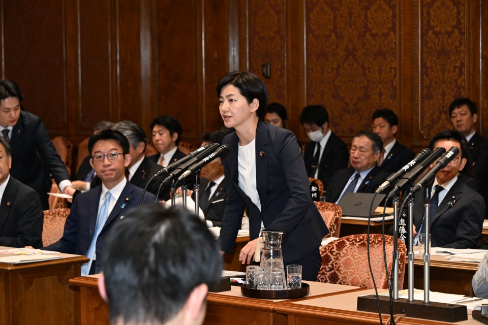 参院予算委員会 石垣のりこ