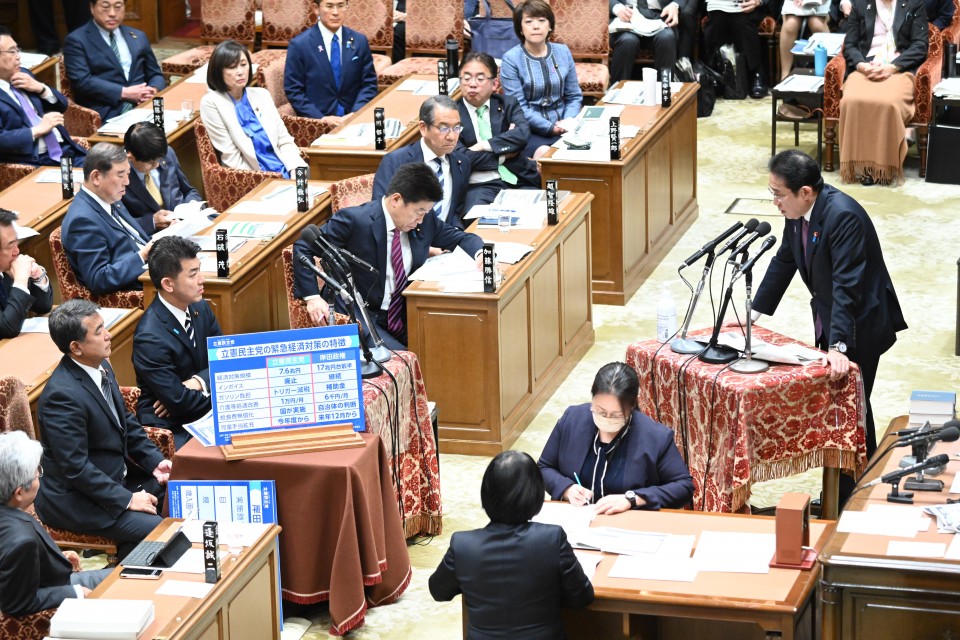 泉健太 衆院予算委員会