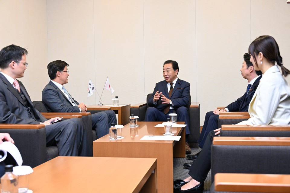 野田佳彦 源馬謙太郎 塩村あやか 朴喆煕駐日韓国大使