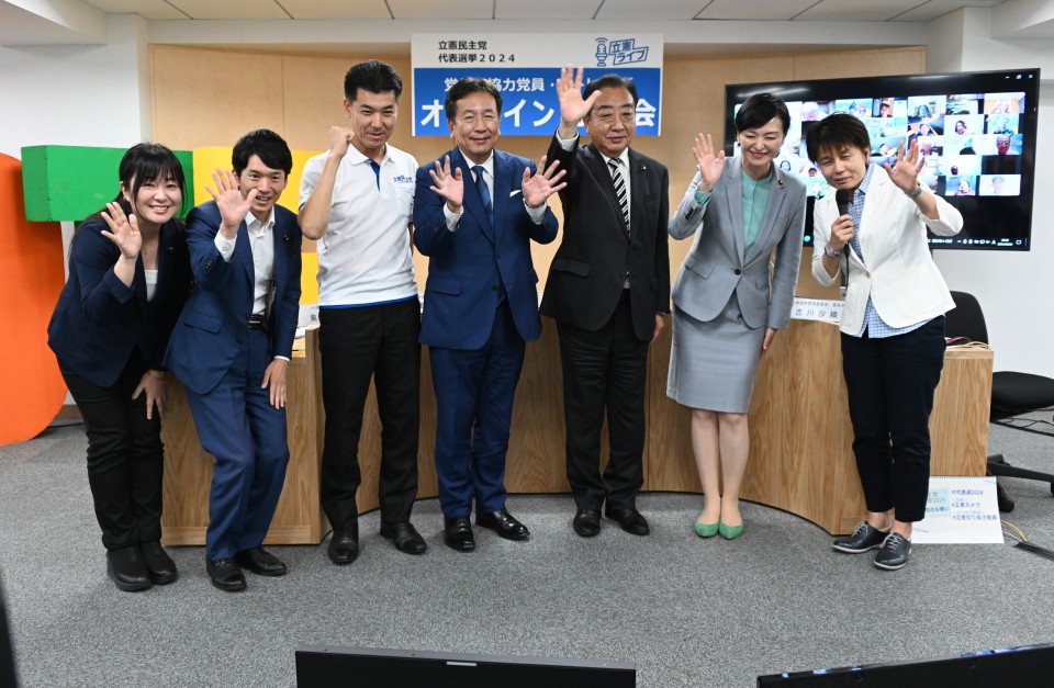 野田佳彦 枝野幸男 泉健太 吉田はるみ 吉川沙織 馬場雄基 宮口治子