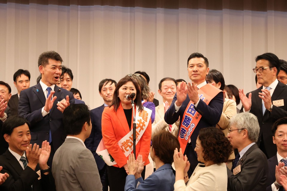 泉健太 亀井亜紀子 岡田克也 山田勝彦