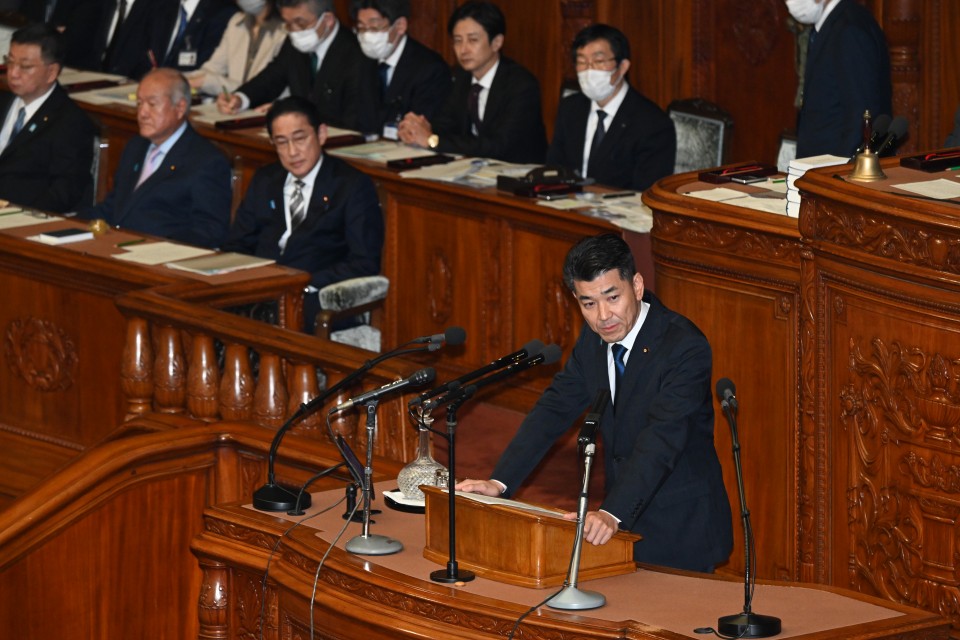 泉健太 岸田内閣不信任決議案