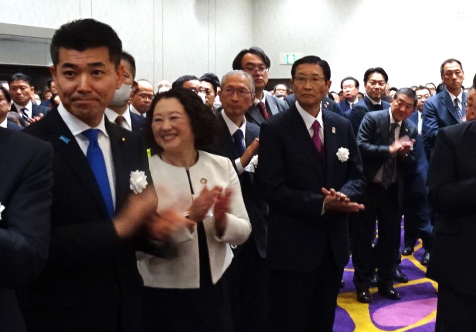 泉健太 連合2024新年互礼会