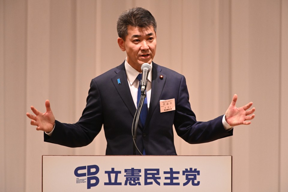 定期大会　泉健太