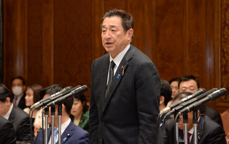 古賀之士 参院予算委員会