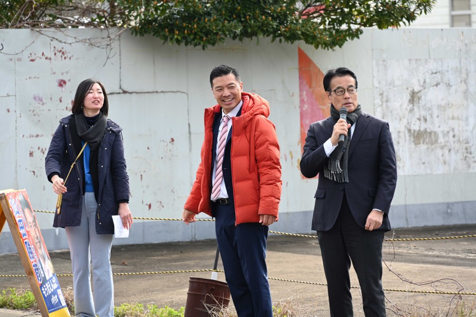 岡田克也　山田勝彦　白川鮎美