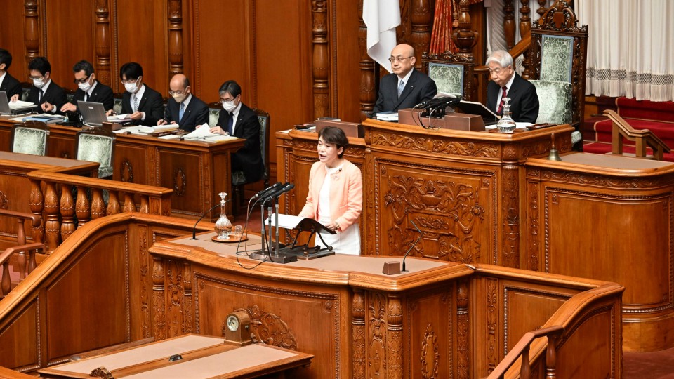 高木真理 参院本会議 介護・育児休業法等改正案