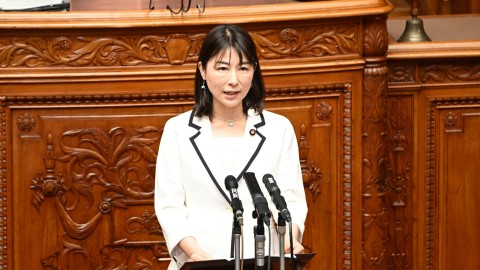 参院本会議　塩村あやか　セキュリティ・クリアランス　経済安全保障