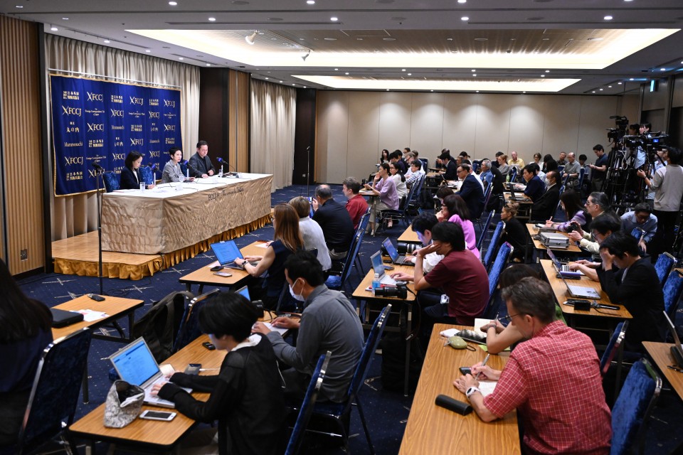 蓮舫 日本外国特派員協会 都知事選