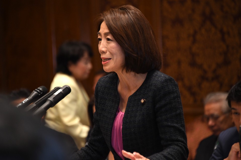 参院予算委員会 徳永エリ