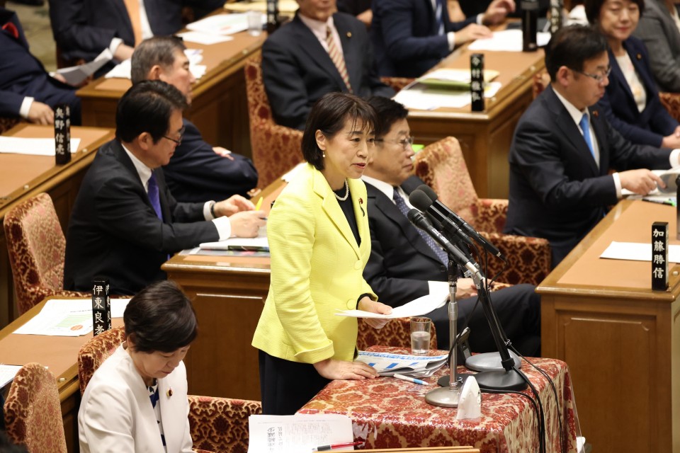 岡本あき子 衆院予算委員会