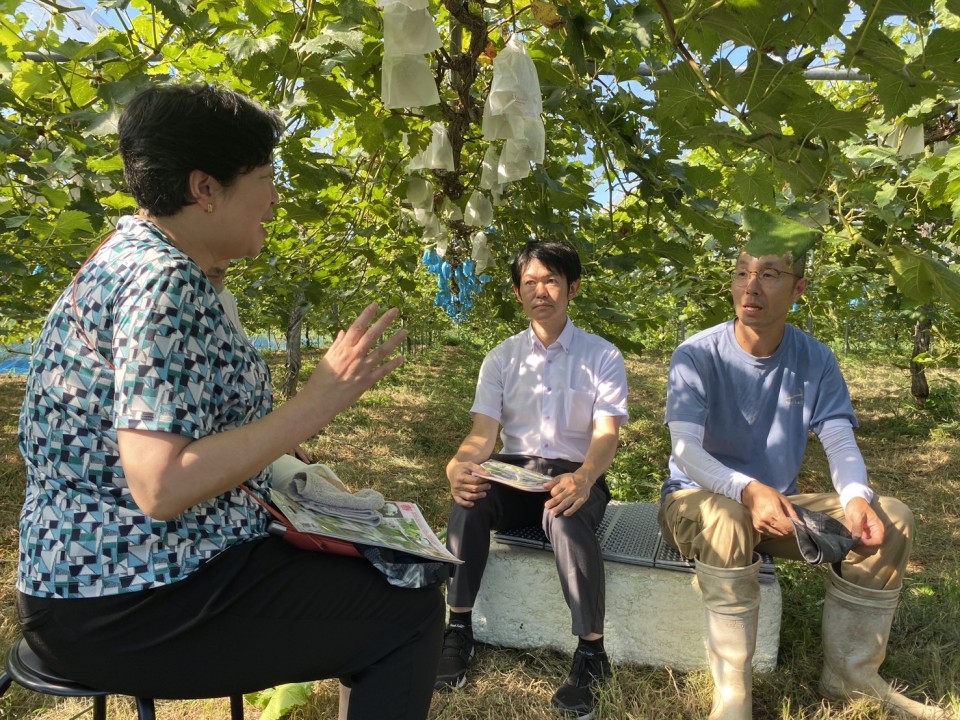 農林水産キャラバン 田名部匡代 田村直也