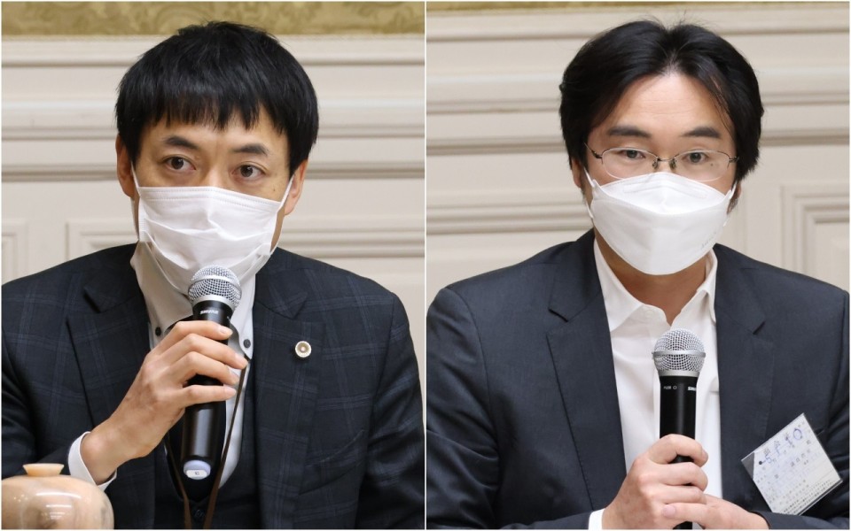 弁護士連絡会の阿部克臣弁護士(左)と木村壮弁護士(右) 20230110_c_rez.jpg