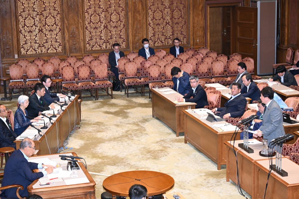 参院政治改革特別委員会 森屋隆