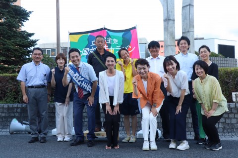 三角創太　蓮舫　高木真理　熊谷裕人