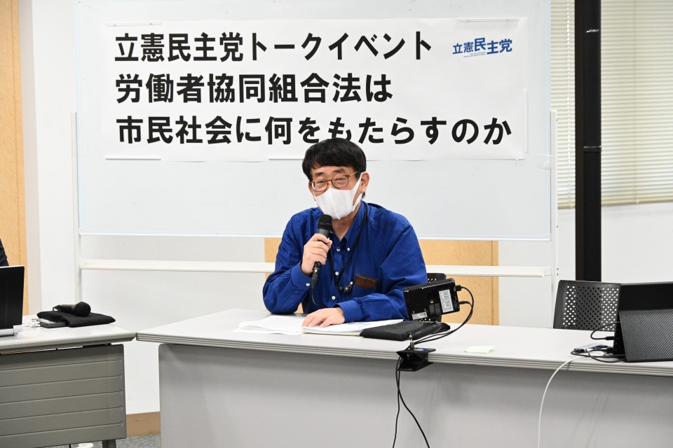 コーディネーターの高橋昭一さん(元衆院議員) 20230215_121131 .JPG