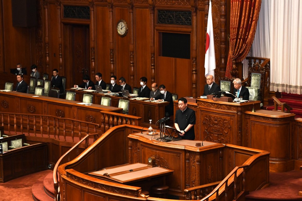 羽田次郎 参院本会議 改正農業基本法