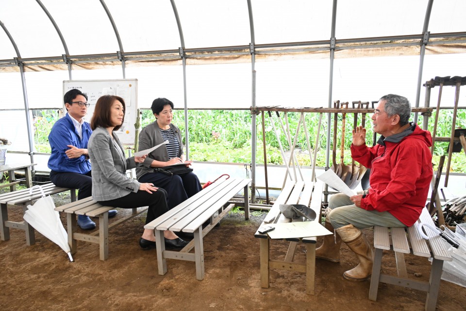 田名部匡代 徳永エリ 農林水産キャラバン 山岸一生