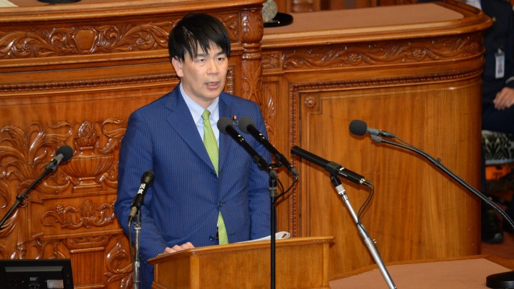 大西健介　衆院本会議　雇用保険改正案