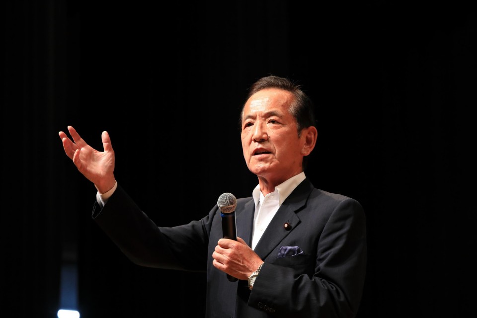 自民党は変質したと話す中村喜四郎衆議院議員 自民党は変質したと話す中村喜四郎衆議院議員