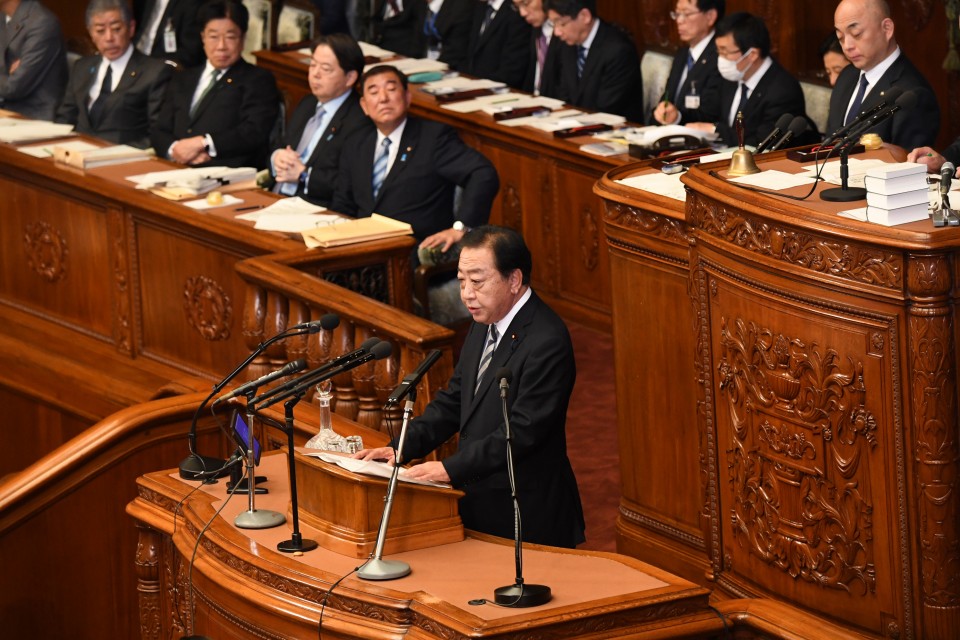 野田佳彦 衆院本会議