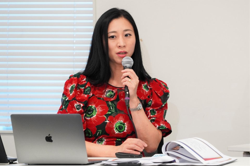 N校特別講師の三浦瑠璃さん 三浦さん.JPG