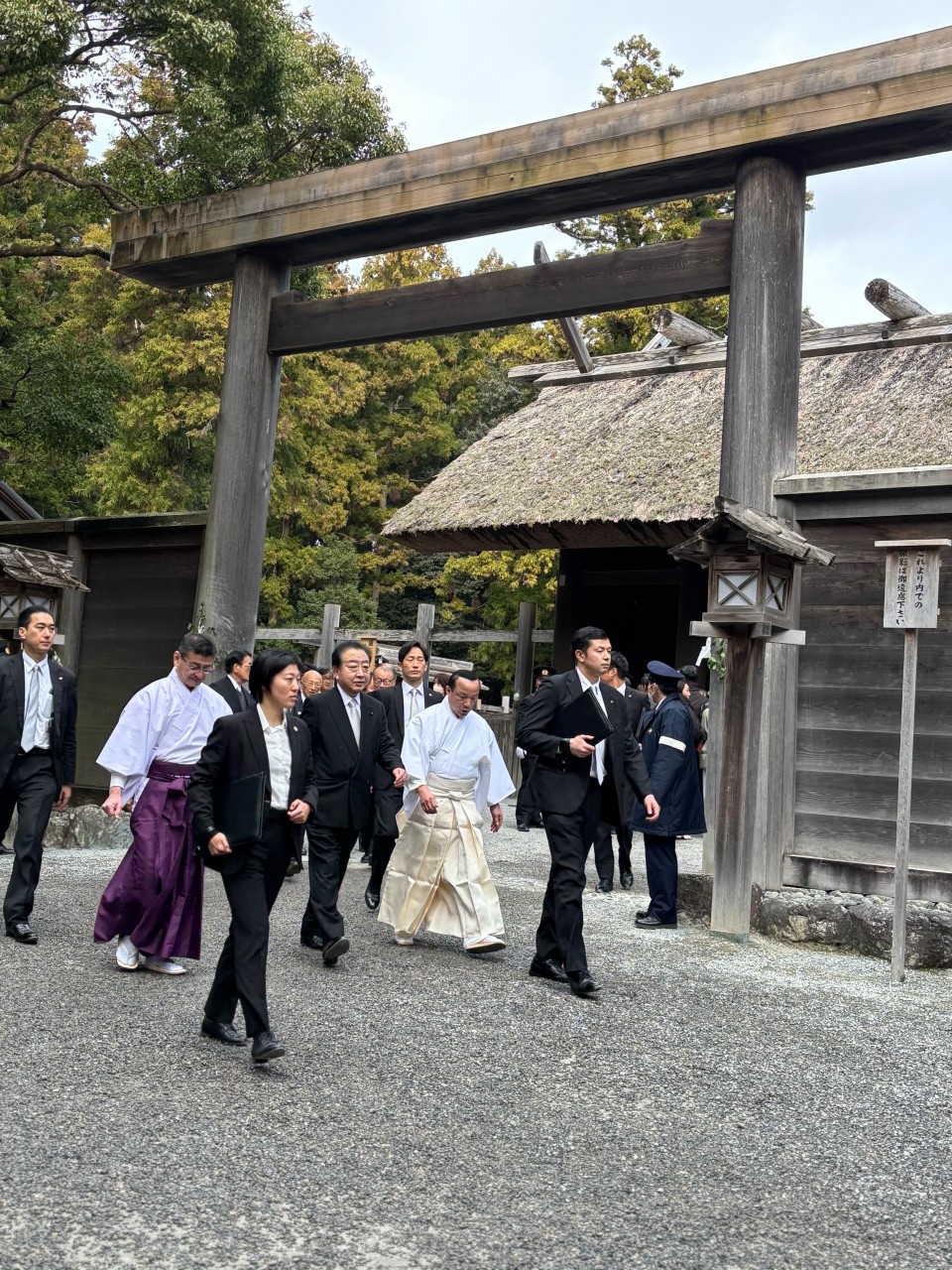 野田佳彦 伊勢神宮