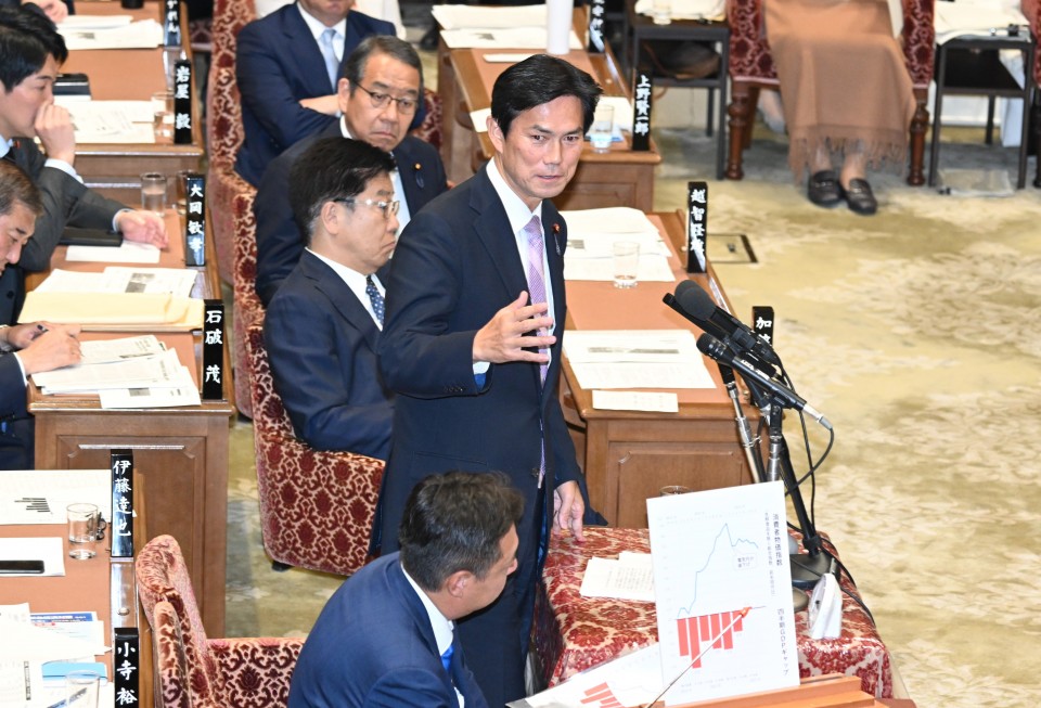 衆院予算委員会 後藤祐一