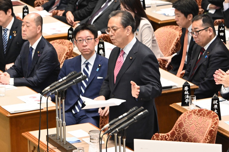 参院予算委員会 水岡俊一