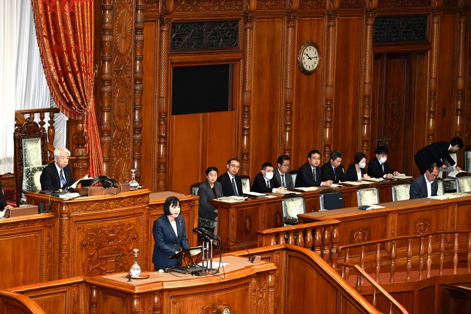岸真紀子 参院本会議 地方自治法の一部を改正する法律案